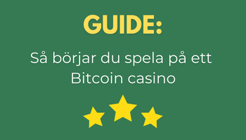 spela casino med Bitcoin