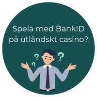 utländska casinon med BankID